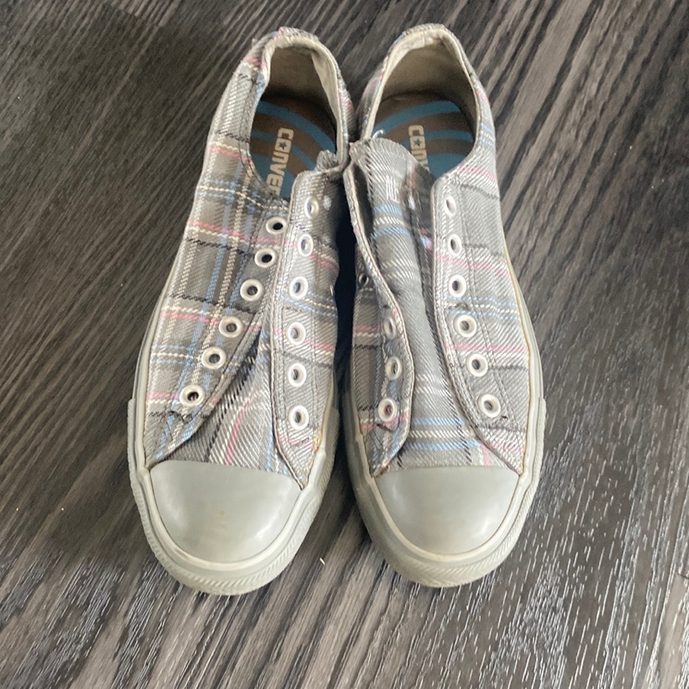 🍍CONVERSE ALL STAR🍍NO TIE🍍size W/8 MEN/6🍍H-6